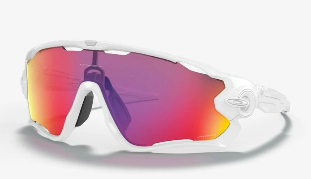 Oakley Lunettes Jawbreaker | Blanc Lustré Prizm Road 3 Oakley Lunettes Jawbreaker | Blanc Lustré Prizm Road