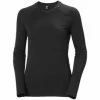 Helly Hansen Sous-Vêtement Lifa Merino Midweight Crew | Femme -Promos Des Lunettes De Protection Magasin 7040056454849 5